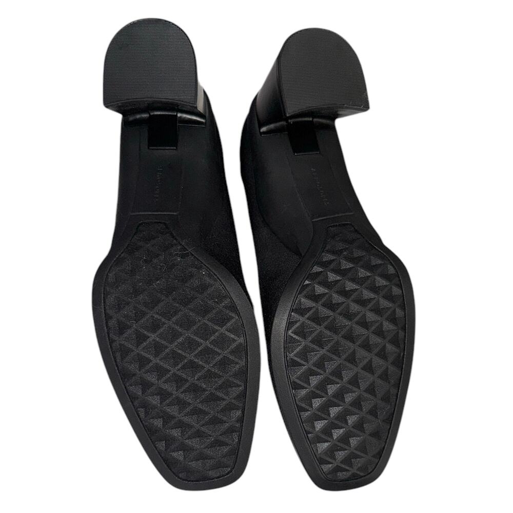 Aerosoles Casta Mid Heel Pump MSRP $89 Black Stretch Fabric Women's Size 9 - Picture 5 of 6